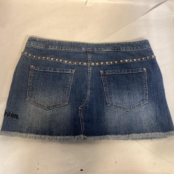 Harley-Davidson Denim Skirt size 12 - Picture 7 of 12